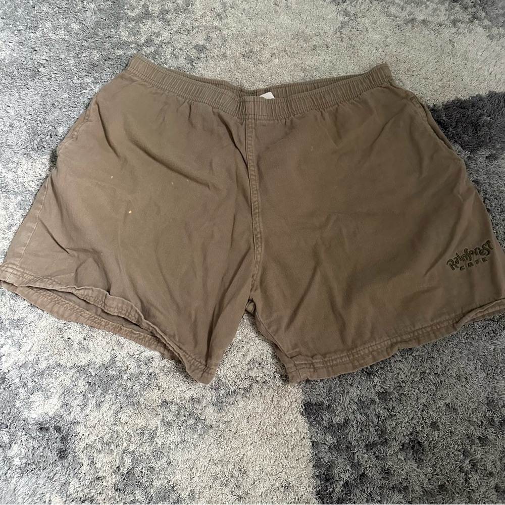 RAINFOREST CAFE BROWN SHORTS
